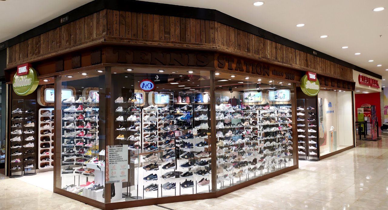 norte shopping lojas de tenis